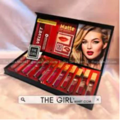 Aliya miss beauty  Velvet lipgloss color 12 colar