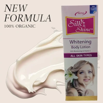 Silk & Shine Whitening Body Lotion all skin