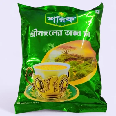 শরিফ  শ্রীমঙ্গলের তাজা চা পাতা